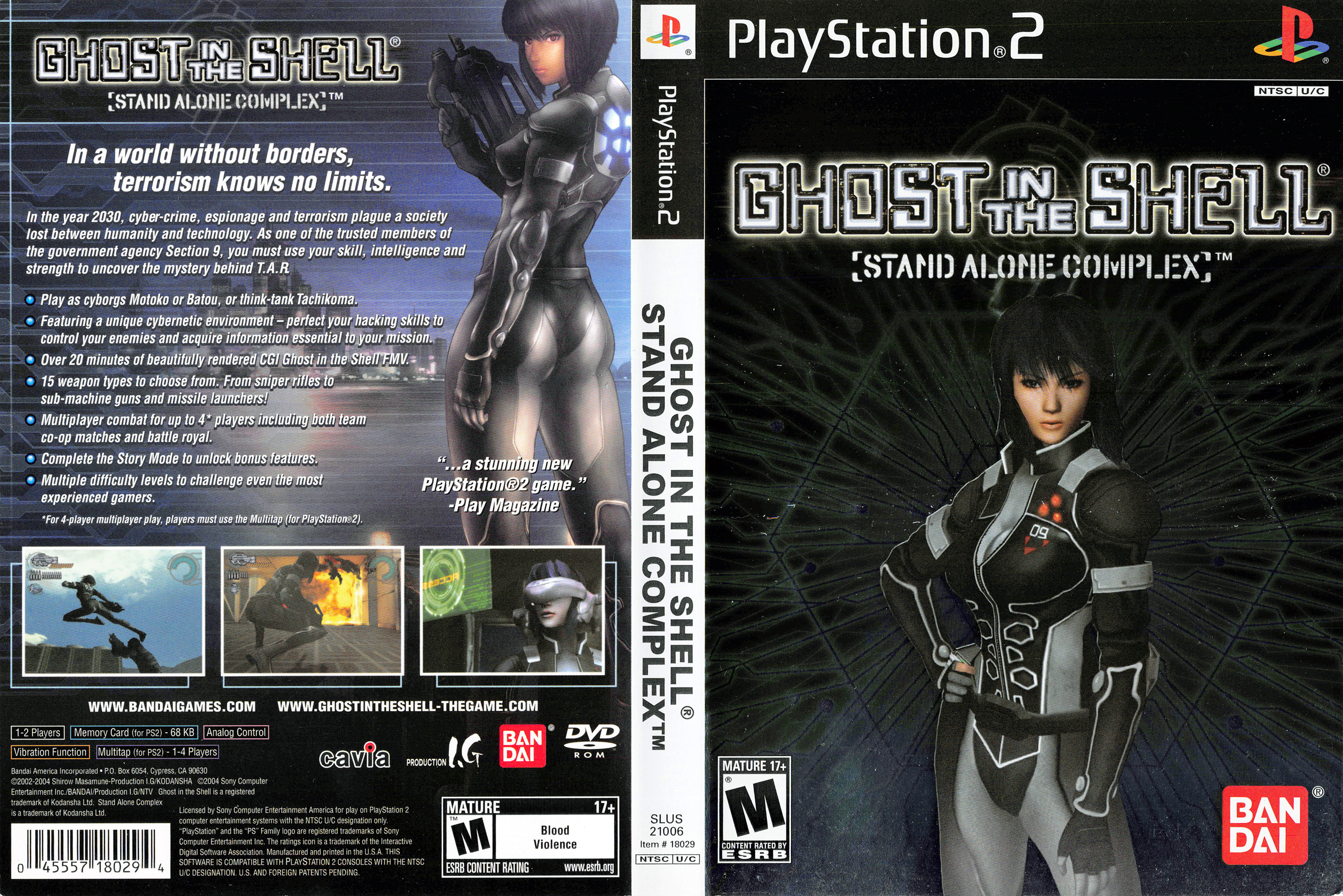 Ghost In The Shell Stand Alone Complex   Cover 2 